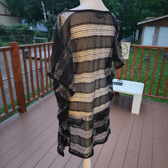 Bali Club Beachy Tunic Over Swimmer fishnet size M - Picture 5 of 8